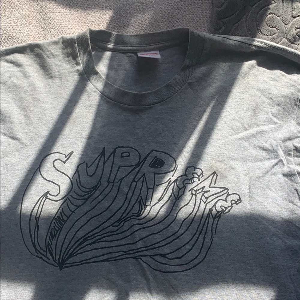 Long sleeve supreme T shirt